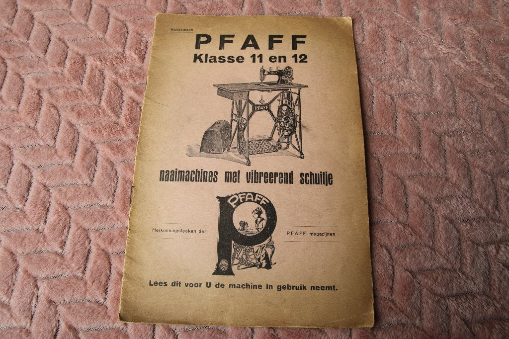 Pfaff Klasse 11 en 12  Handleiding, Ophalen of Verzenden, Gelezen