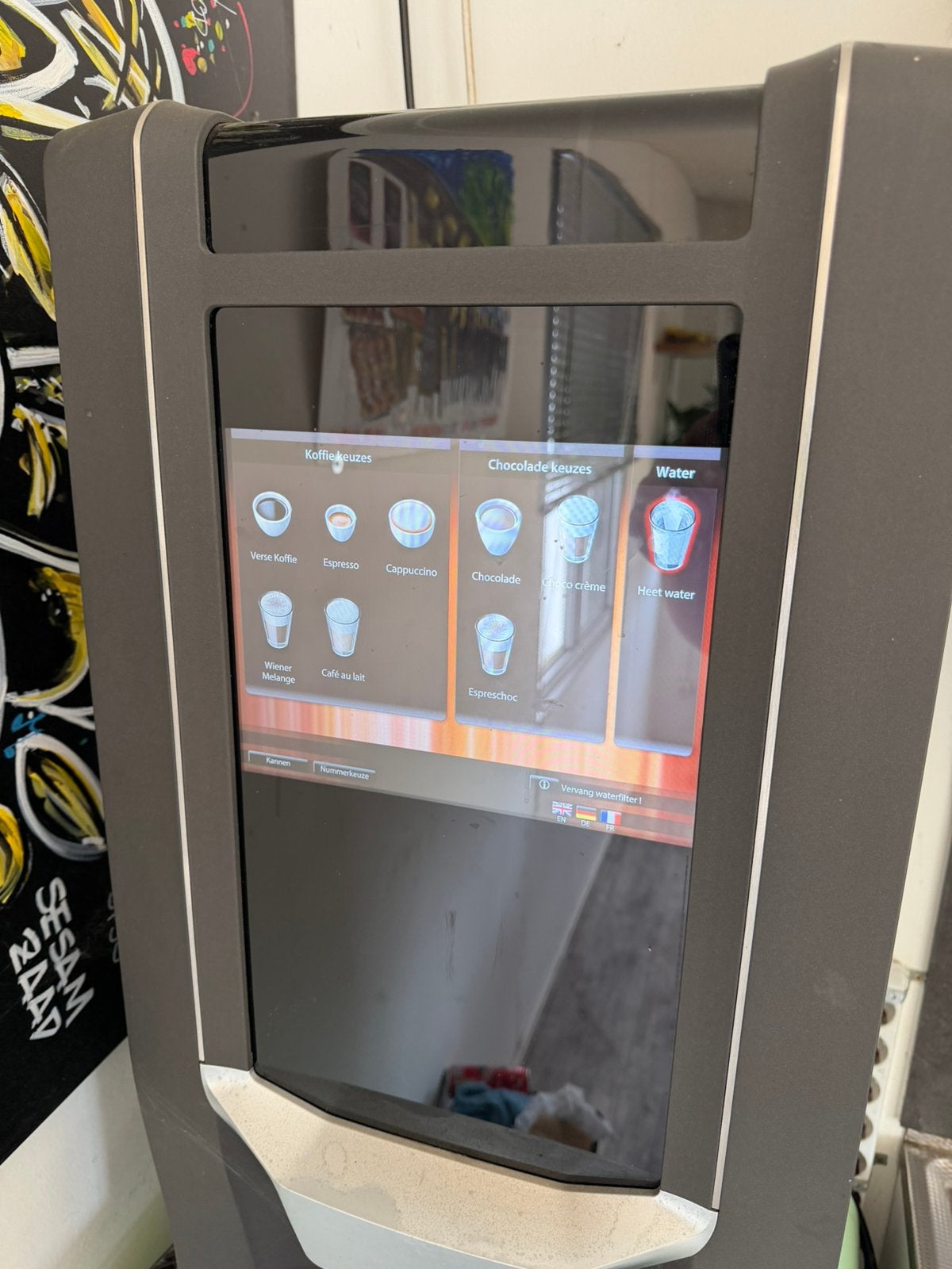 Professionele Koffiemachine - Bieden, Gebruikt, 10 kopjes of meer, Koffiemachine, Koffiebonen