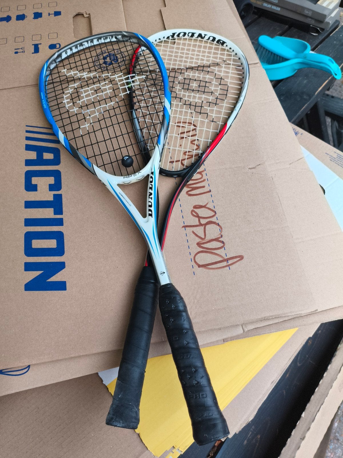Dunlop Squash Rackets: Apex Carbon & X-Lite Ti, Sport en Fitness, Squash, Ophalen of Verzenden