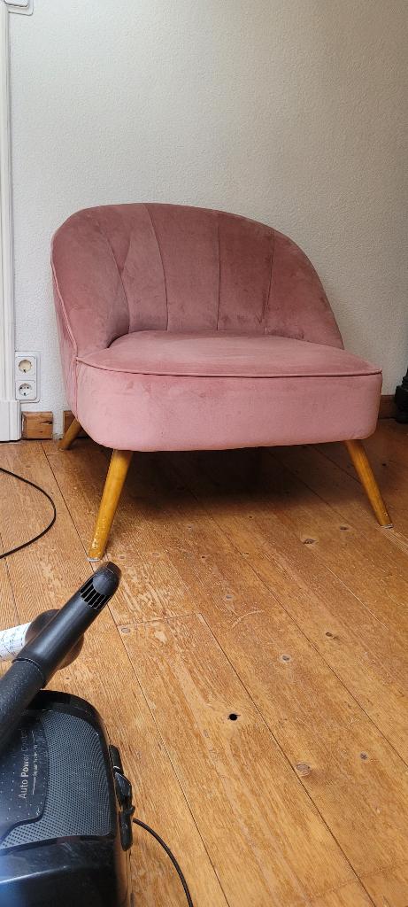 Stoel, Huis en Inrichting, Fauteuils, Ophalen, 75 tot 100 cm, Zo goed als nieuw, Stof
