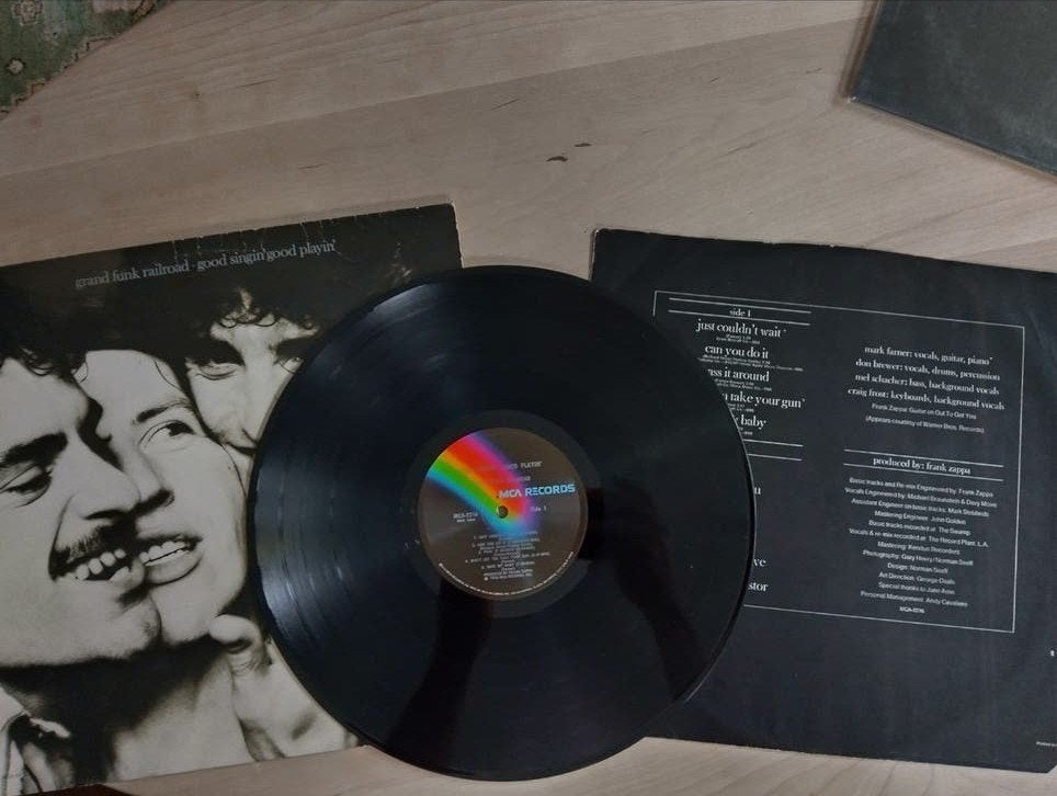 Grand Funk Railroad - Good Singin' Good Playin' LP, Cd's en Dvd's, LP, Gebruikt, Ophalen of Verzenden, 12 inch