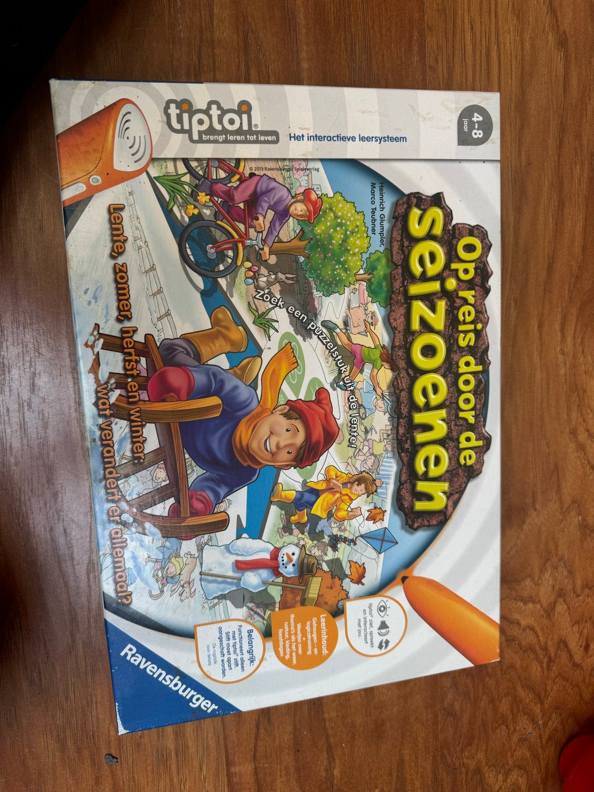 Tiptoi: Op Reis door de Seizoenen (4-8 jaar), Ophalen of Verzenden, Zo goed als nieuw, Puzzelen