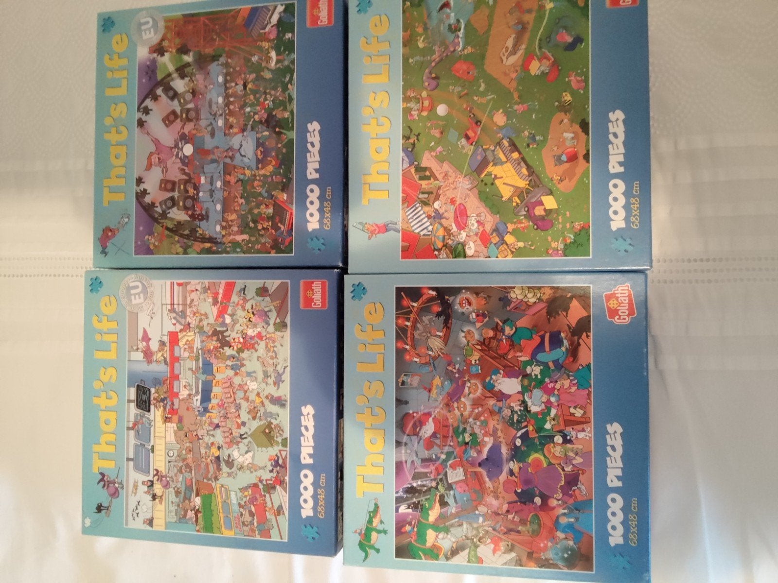 Goliath That's Life Puzzels - 1000 stukjes, Ophalen, 500 t/m 1500 stukjes, Gebruikt, Legpuzzel
