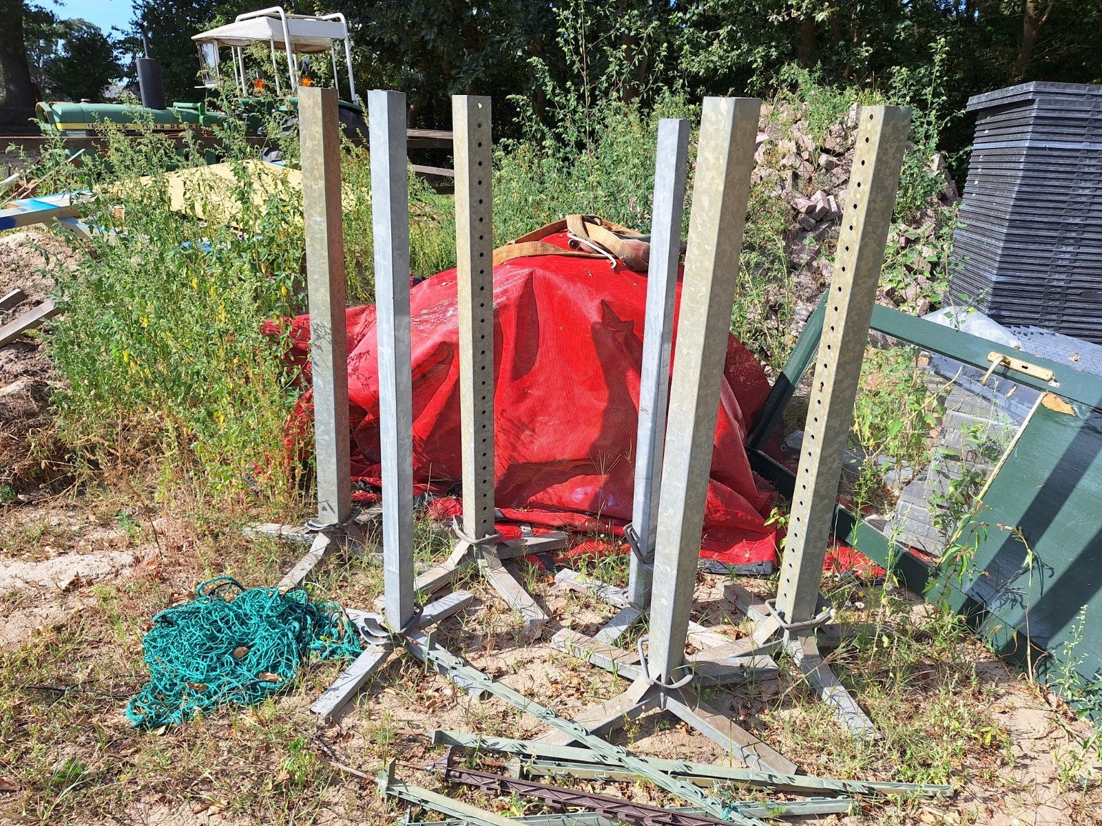 staanders voor hindernissen., Ophalen, Gebruikt, Springen