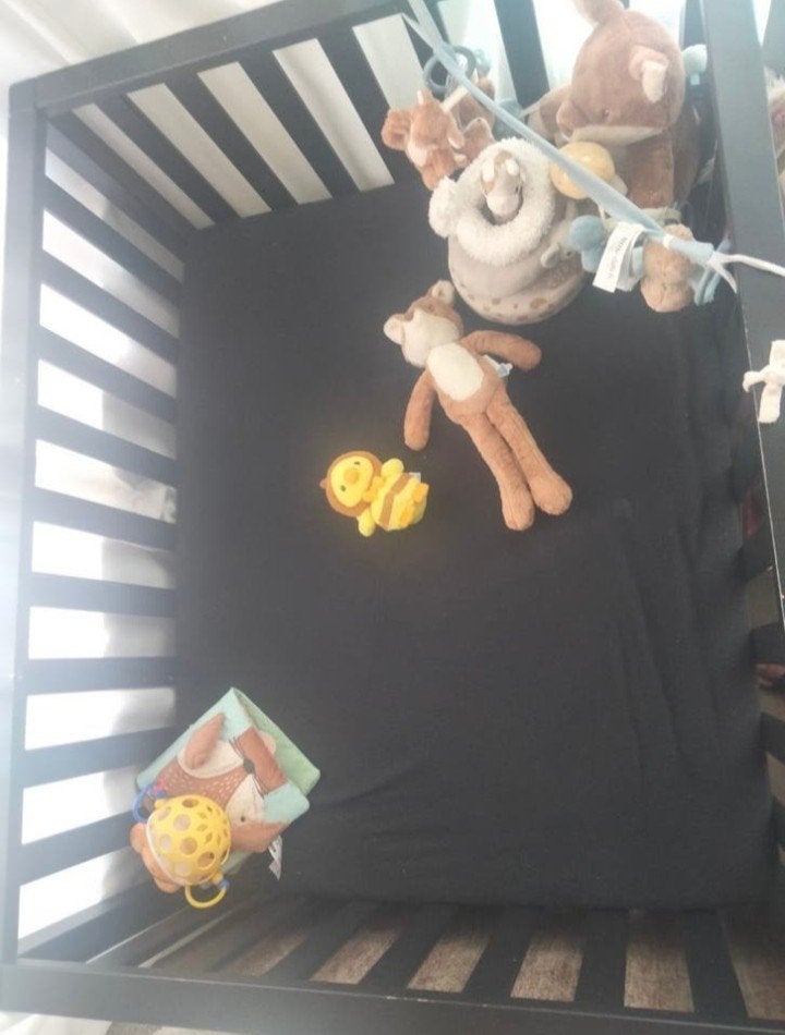 kinderbox van het merk TWF incl. matras, Kinderen en Baby's, Ophalen, Gebruikt, Rechthoekig, In hoogte verstelbaar