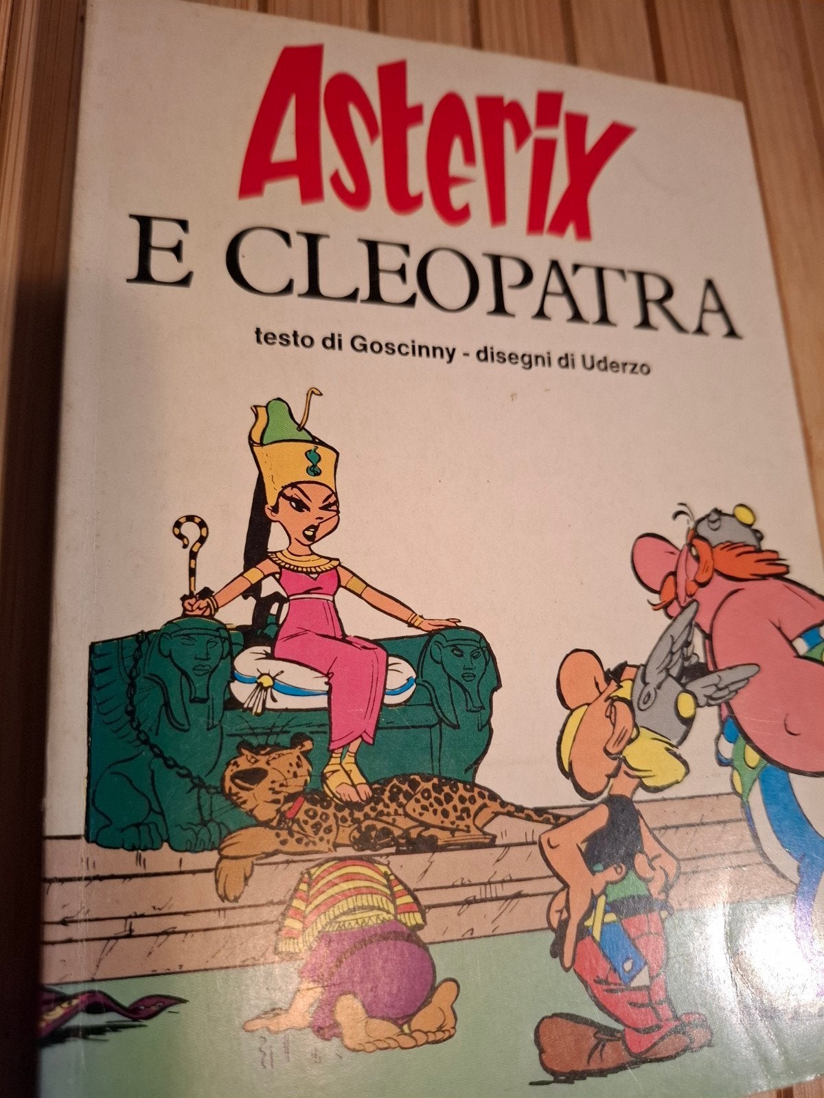 Asterix e Cleopatra - ITA mini-editie, Eén stripboek, Verzenden, Gelezen