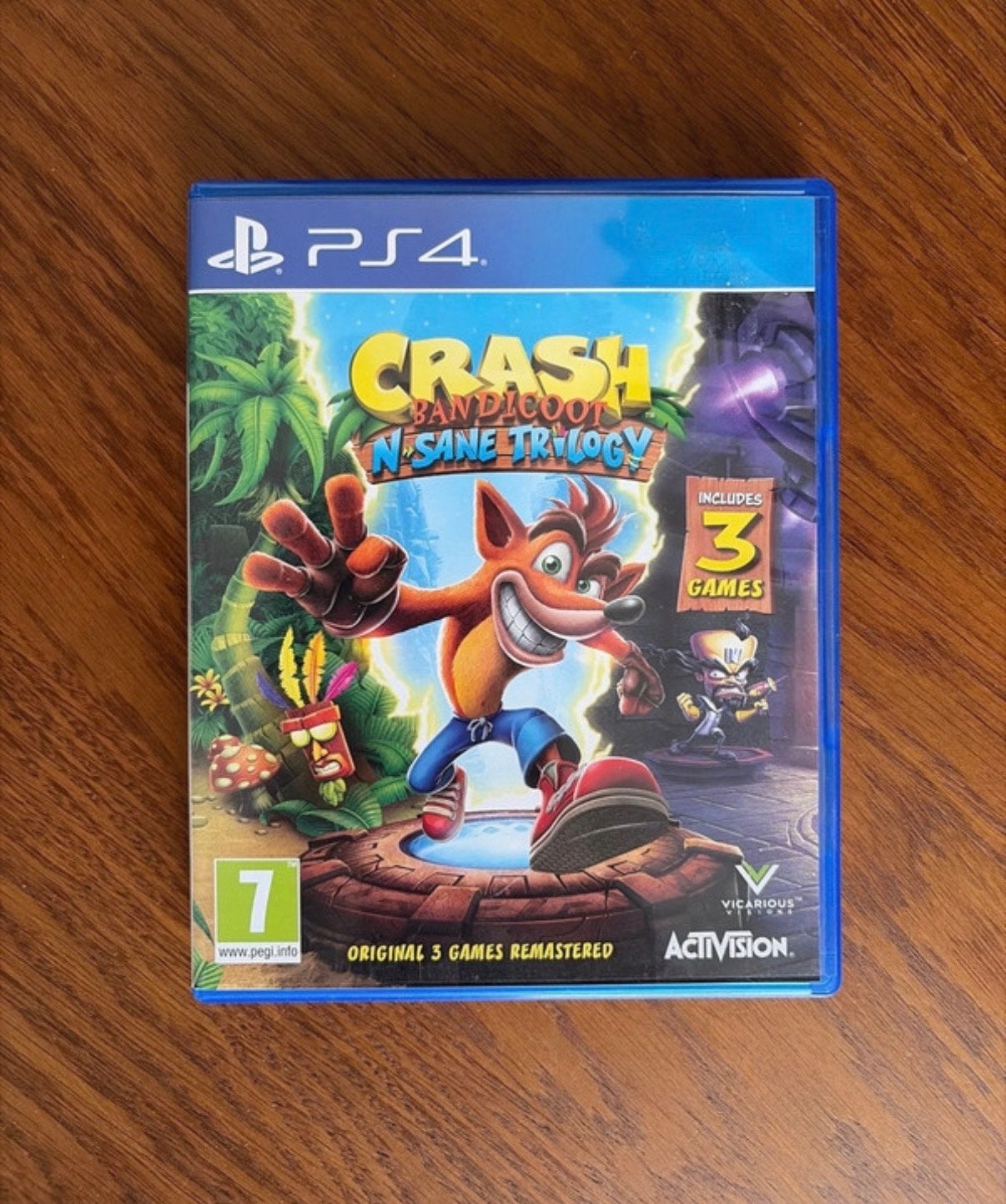 Crash Bandicoot N. Sane Trilogy PS4 en PS5, Verzenden, 1 speler, Zo goed als nieuw, Platform