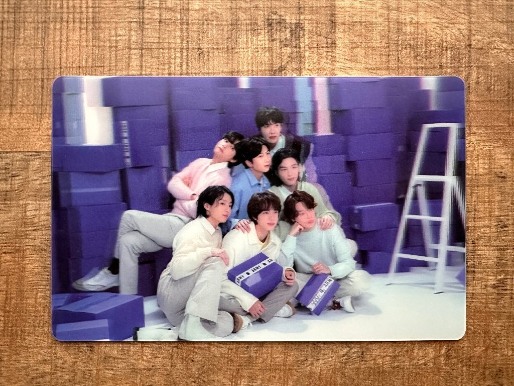 BTS Lenticular Photo, Ophalen of Verzenden, Zo goed als nieuw, Foto of Kaart