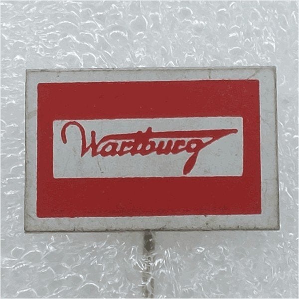 SP0622 Speldje Wartburg rood, Verzamelen, Ophalen of Verzenden, Gebruikt, Overige onderwerpen