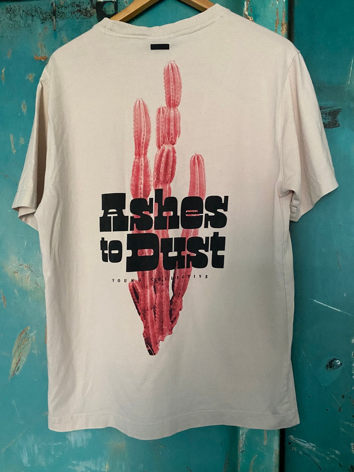 Ashes to dust maat M, gaaf shirt en zgan, Verzenden, Zo goed als nieuw, Maat 48/50 (M), Beige