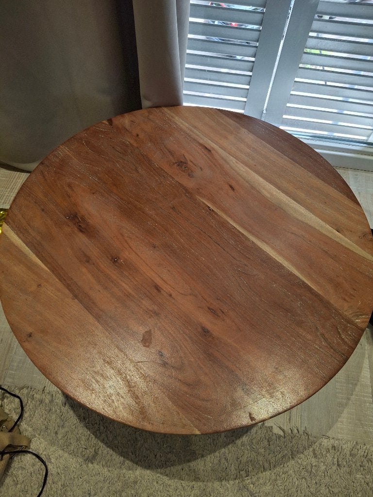 salontafel 80 cm rond, Huis en Inrichting, Tafels | Salontafels, Ophalen, 50 tot 100 cm, Rond, 50 tot 100 cm