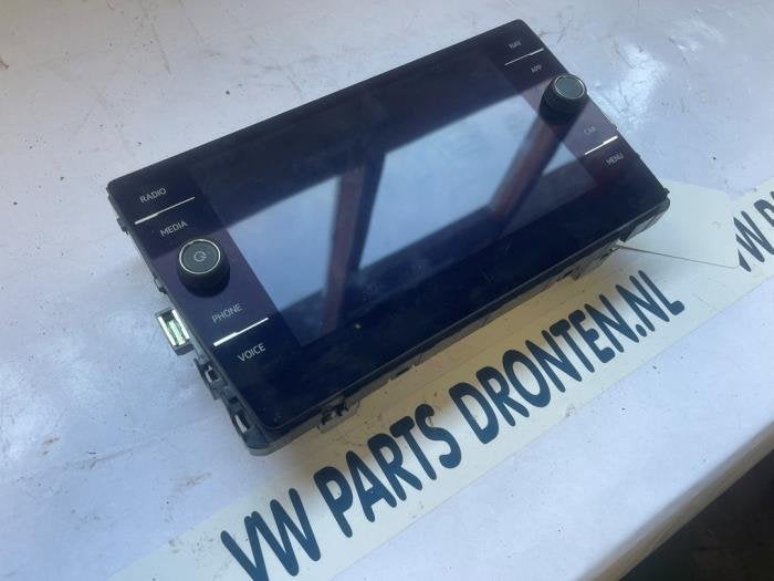 Display Multi Media regelunit van een Volkswagen T-Roc, Gebruikt, -, -, -