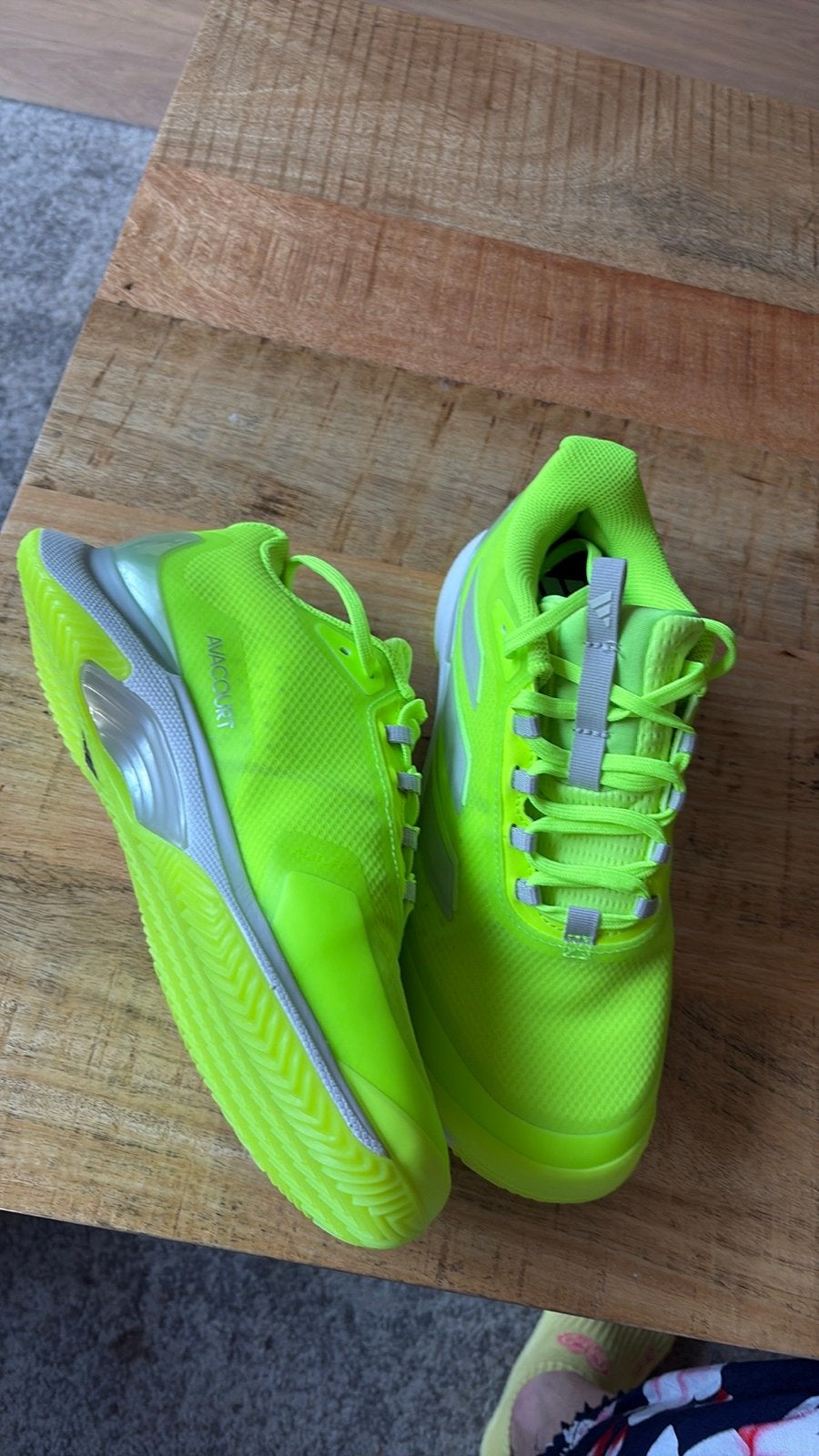 Nieuwe Adidas Avacourt2 Clay tennis/padel schoenen Mt 38 2/3, Ophalen of Verzenden, Nieuw