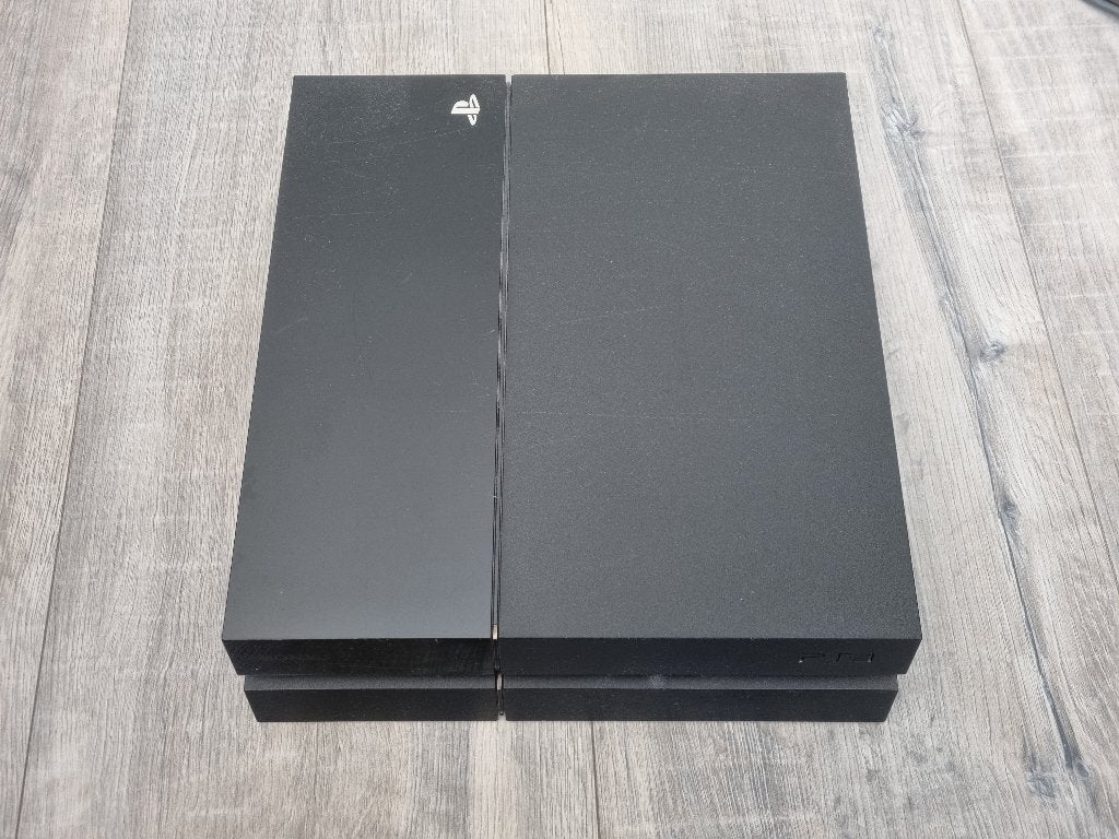 PlayStation 4 + 3 originele controllers + originele lader, Ophalen of Verzenden, Gebruikt, Met 3 controllers of meer, Slim