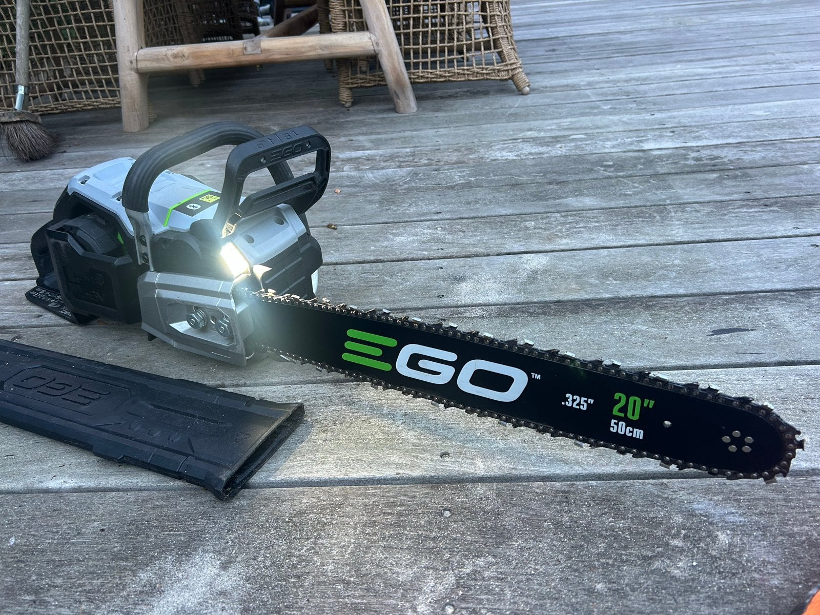 EGO CSX5000 Accu Kettingzaag - incl snellader accu