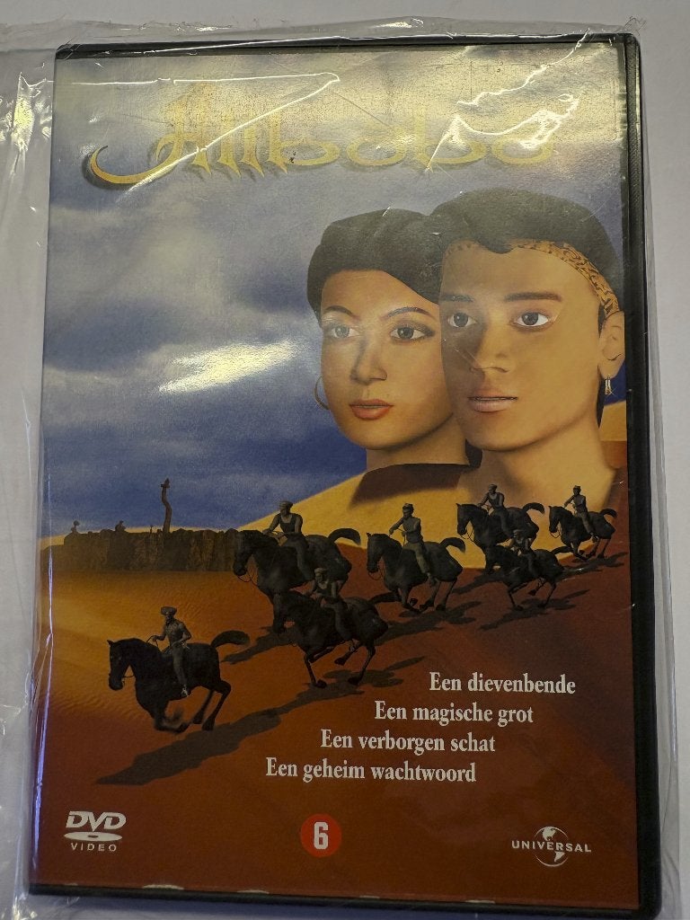 Alibaba DVD, Avontuur, Ophalen of Verzenden, Vanaf 6 jaar, Nieuw in verpakking