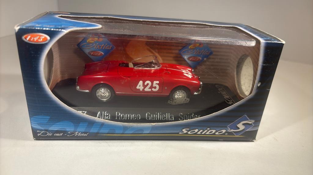 Alfa romeo guilietta spider solido 1.43, Auto, Solido, Ophalen of Verzenden, A