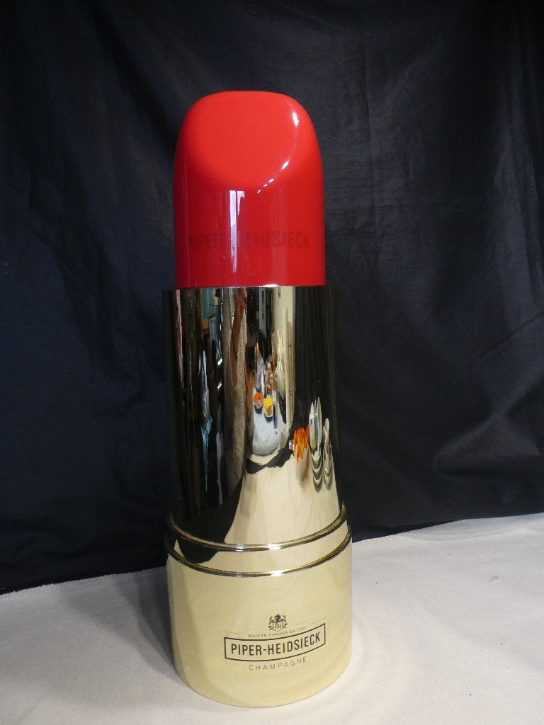 Luxe Piper-Heidsieck Champagne verpakking - Lippenstift, Ophalen of Verzenden, Gebruikt, Frankrijk, Champagne