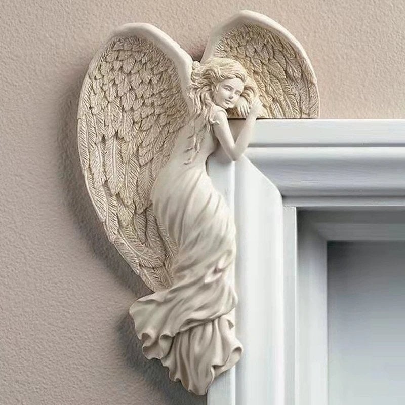 Engel Deurpost Beeld / Decoratie Godin Beeldje Sculptuur, Verzenden, Nieuw, Religie