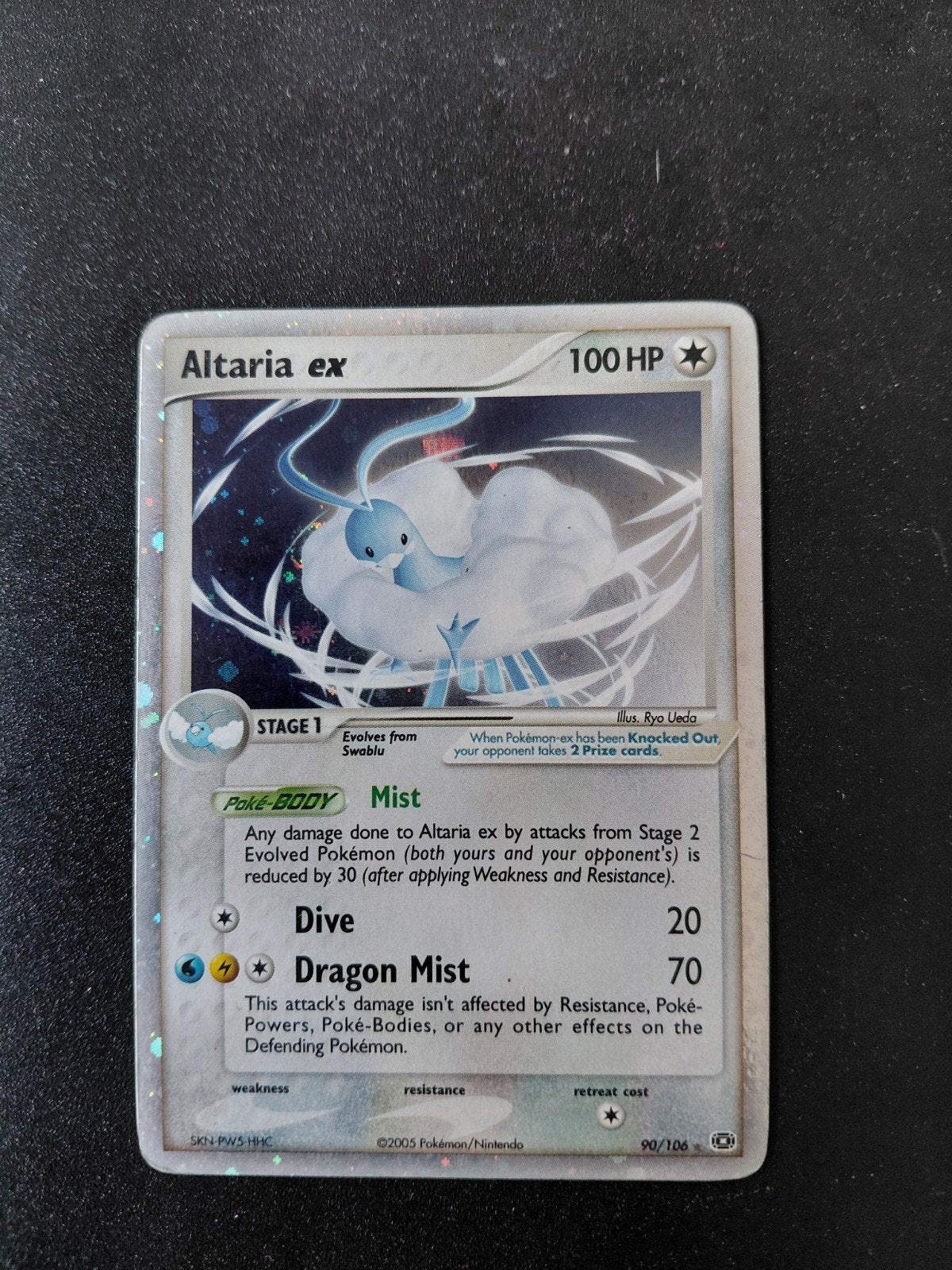 Altaria EX Emerald 90/106 Pokémon Kaart, Hobby en Vrije tijd, Verzamelkaartspellen | Pokémon, Ophalen of Verzenden