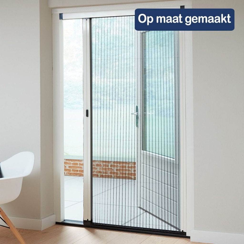 een nieuwe Bruynzeel plisse hordeur s900, Doe-het-zelf en Verbouw, Deuren en Horren, 100 tot 120 cm, Kunststof, Binnendeur, Nieuw