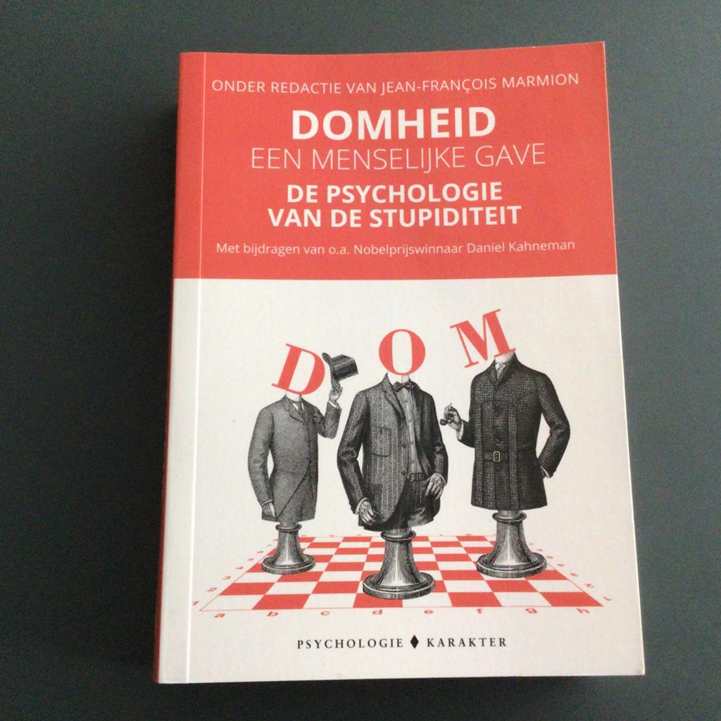 Jean-Francois Marmion - Domheid, een menselijke gave, Ophalen of Verzenden, Zo goed als nieuw, Jean-Francois Marmion