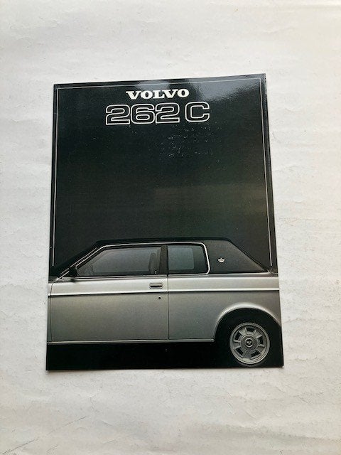 Volvo 262 C Brochure - Zeldzaam verzamelobject 1977    NL, Boeken, Auto's | Folders en Tijdschriften, Volvo, Zo goed als nieuw