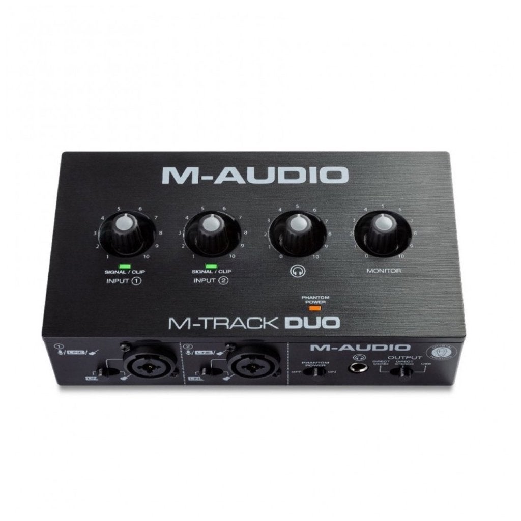 M-Audio M-Track Duo 48KHz USB Audio Interface SUPERPRIJS, Computers en Software, Geluidskaarten, Nieuw, Extern, Ophalen of Verzenden