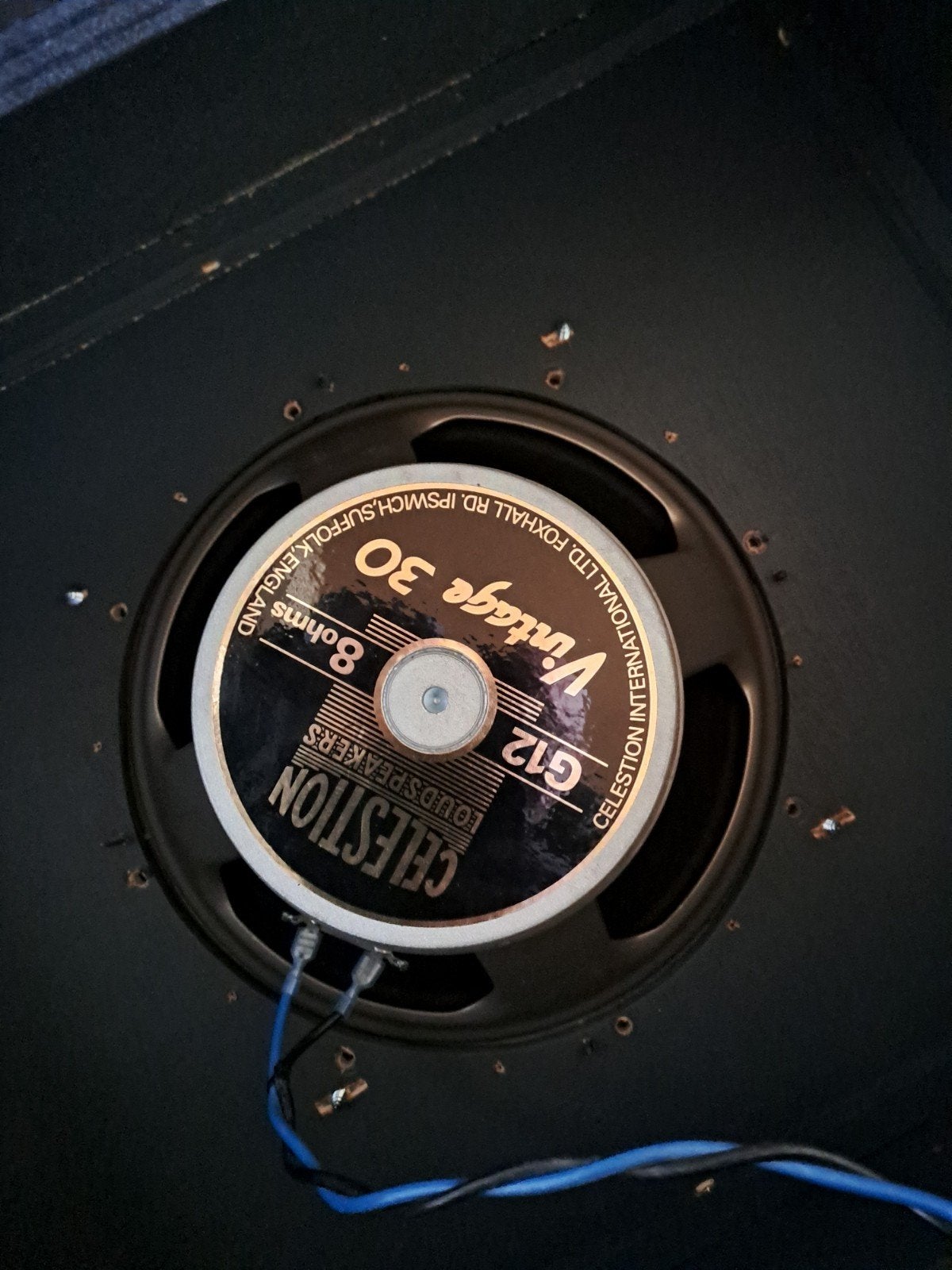 Celestion Vintage 30 G12 8 Ohm Speaker, Ophalen, Gebruikt, Gitaar, Minder dan 50 watt