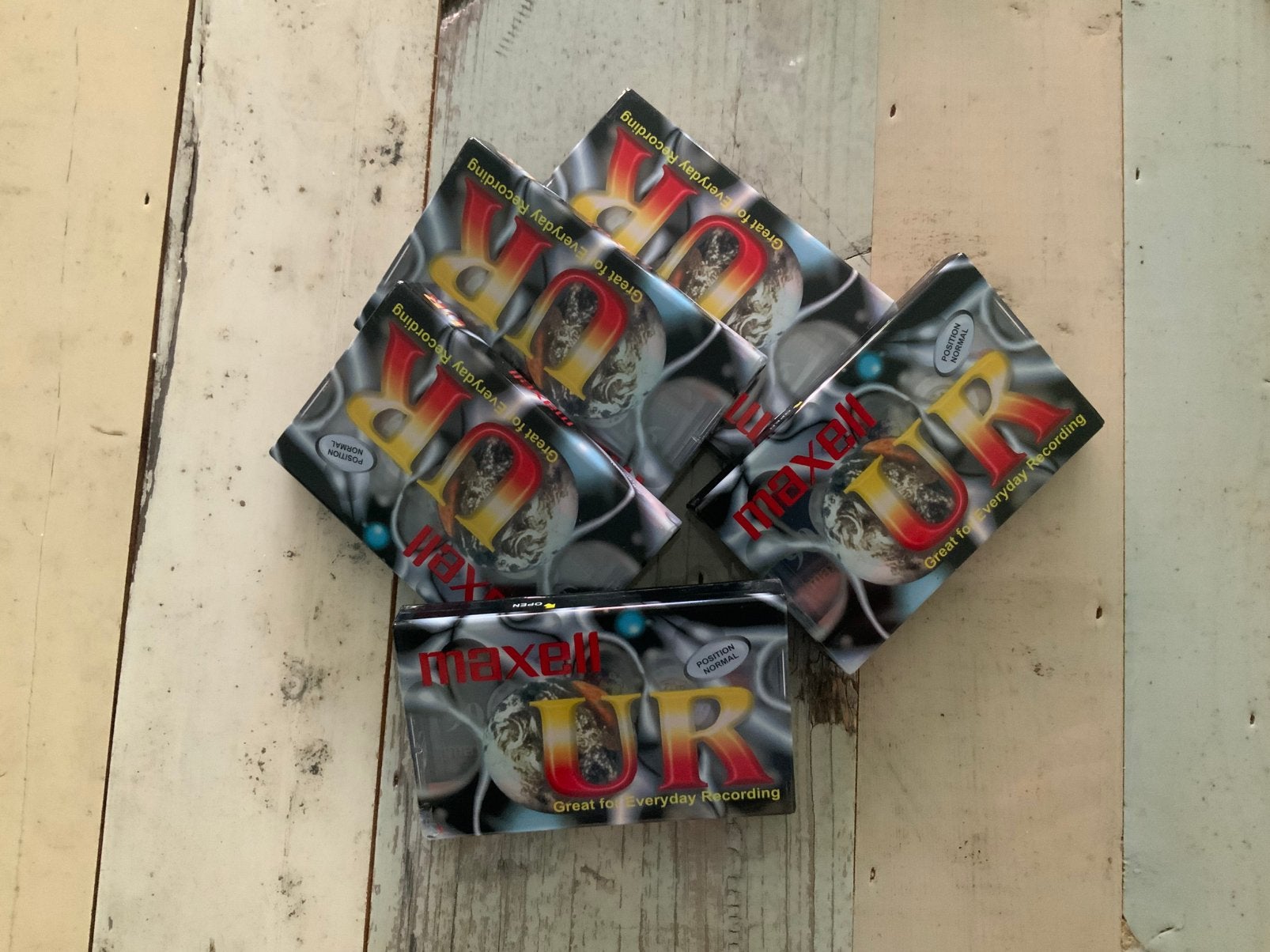 5x Maxell audiocassette,cassettebandje,mixtape,vintage audio, 2 t/m 25 bandjes, Overige genres, Ophalen of Verzenden, Nieuw in verpakking