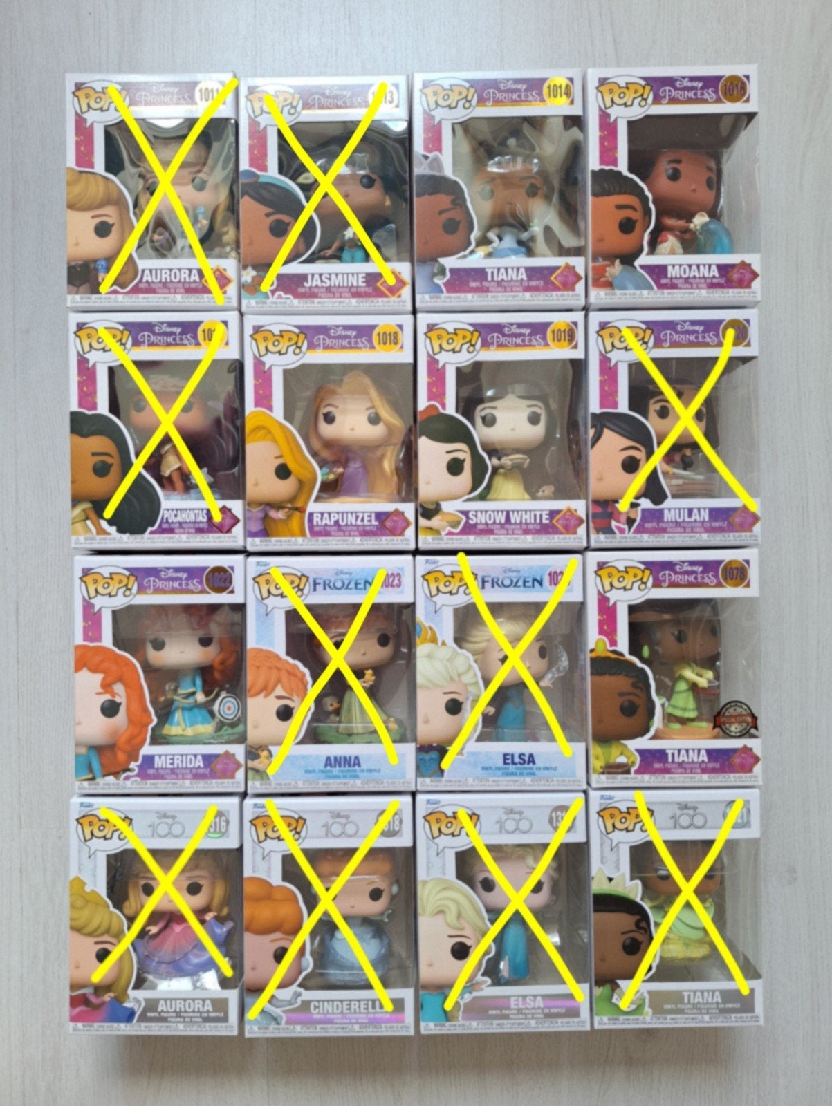 Disney Funko Ultimate Princess pops, Ophalen of Verzenden, Zo goed als nieuw