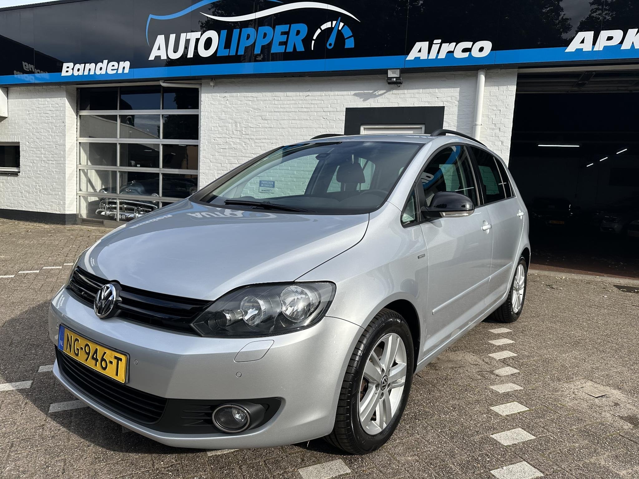 Volkswagen Golf Plus 1.4 TSI Highline /Lm velgen/Trekhaak/Au, Auto's, Gebruikt, Zwart, Alcantara, 122 pk