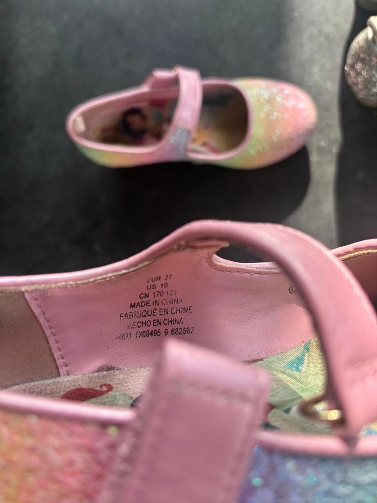 Prinsessen verkleedschoentjes - Maat 27, Ophalen, Gebruikt, Meisje