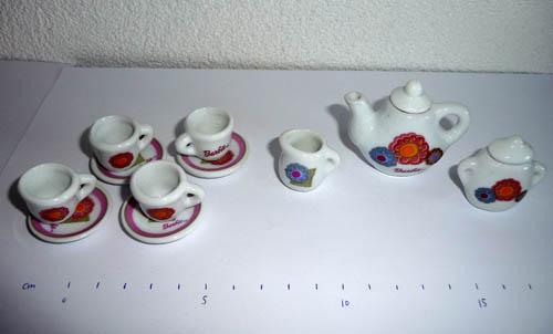 Miniatuur theeservies Barbie, Verzamelen, Ophalen of Verzenden, Zo goed als nieuw