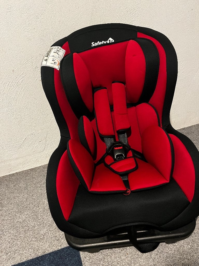 Kinderzit auto, Autogordel, 0 t/m 18 kg, Zijbescherming, Zo goed als nieuw