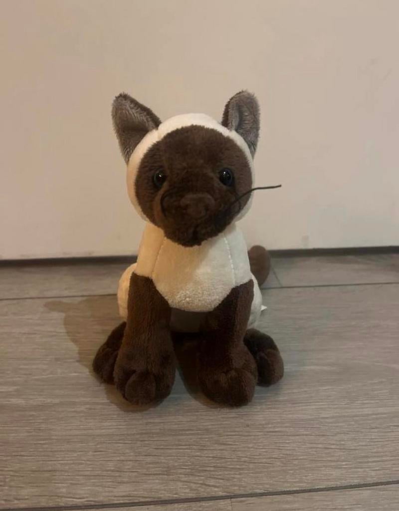 Siamese Kat Knuffel, Overige typen, Ophalen of Verzenden, Zo goed als nieuw, Middelgroot (20 tot 80 cm)