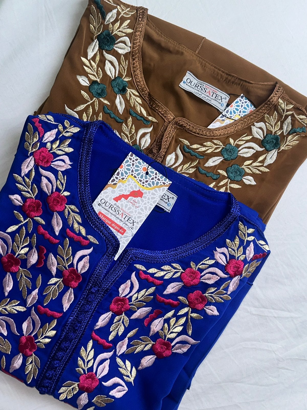 Mooie Marokkaanse Kaftan Jurk - Nieuw, Kleding | Dames, Maat 38/40 (M), Blauw, Nieuw, Ophalen of Verzenden