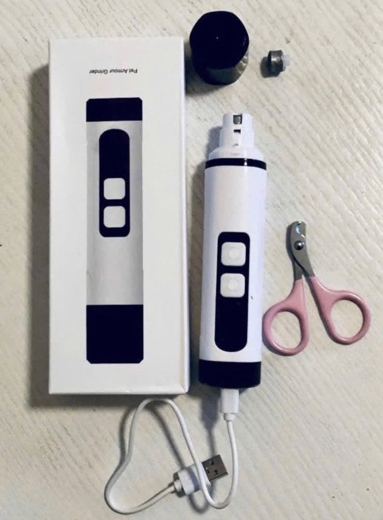 Honden/katten nagel verzorging set: Grinder+schaartje.Nieuw., Ophalen of Verzenden, Nieuw