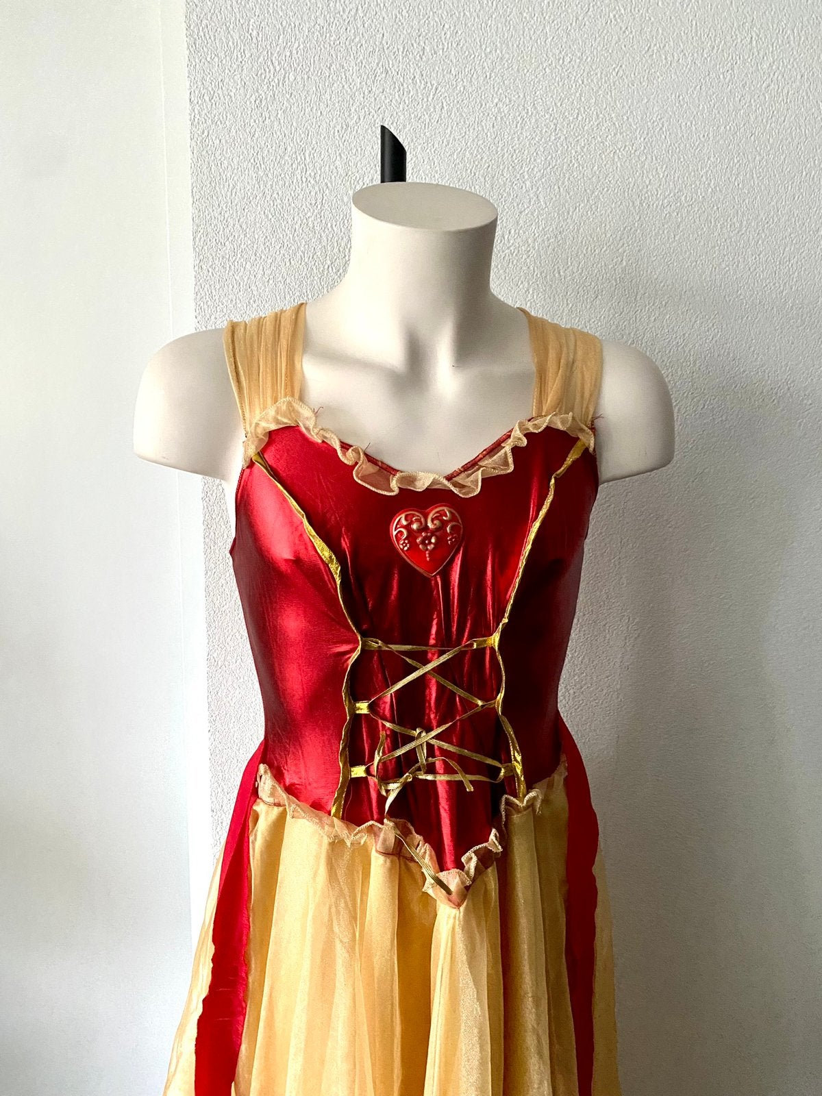 Lange jurk maat S/M Prinses Feest Carnaval, Ophalen of Verzenden, Zo goed als nieuw, Carnaval