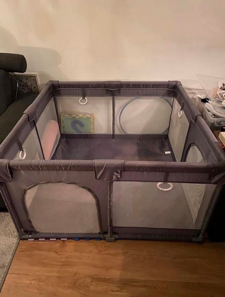 Kinderbox grondbox 120x120, Ophalen, Gebruikt, Vierkant