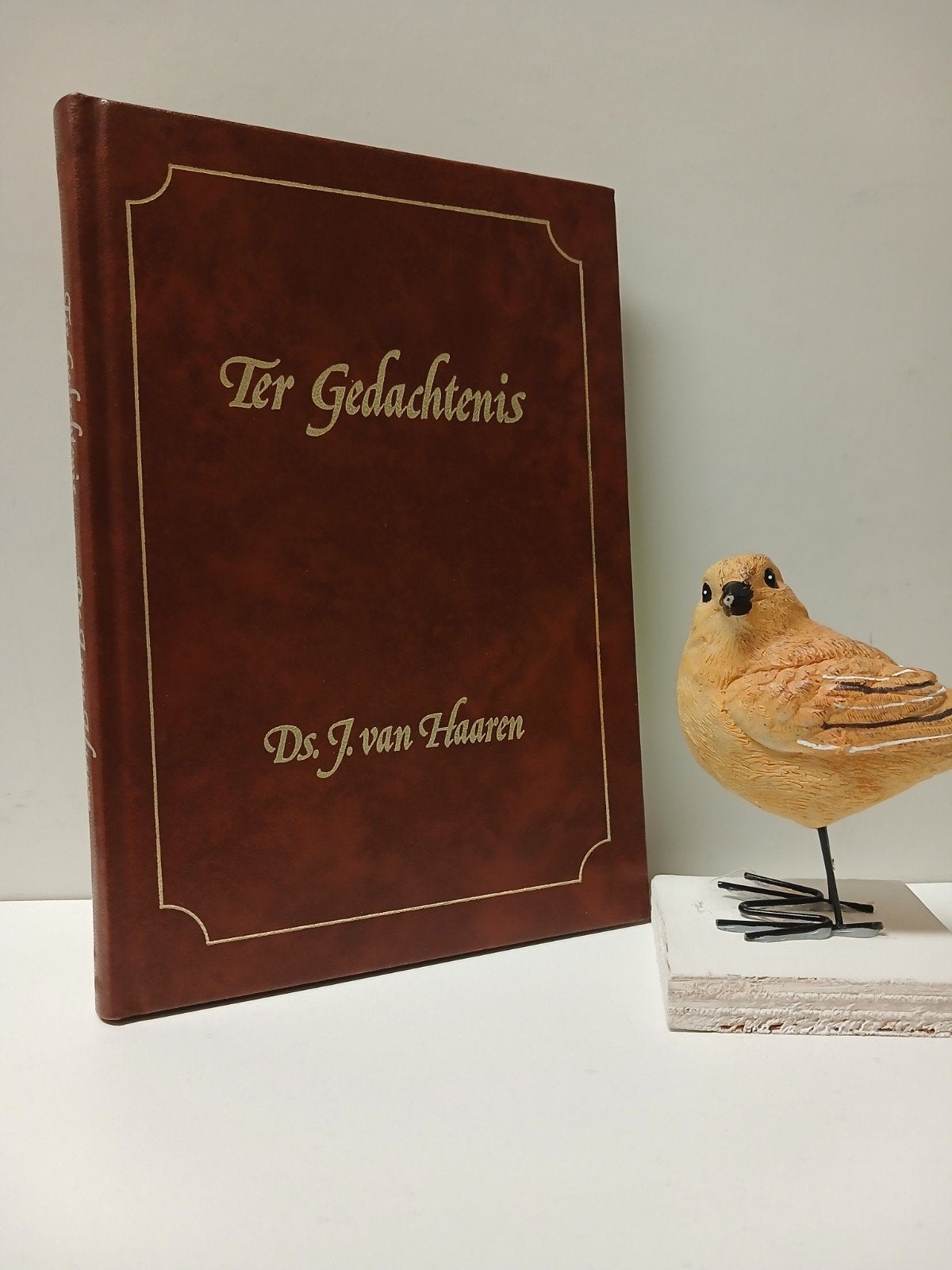 Haaren, Ds. J. van ; Ter Gedachtenis, Ophalen of Verzenden, Zo goed als nieuw, Christendom | Protestants