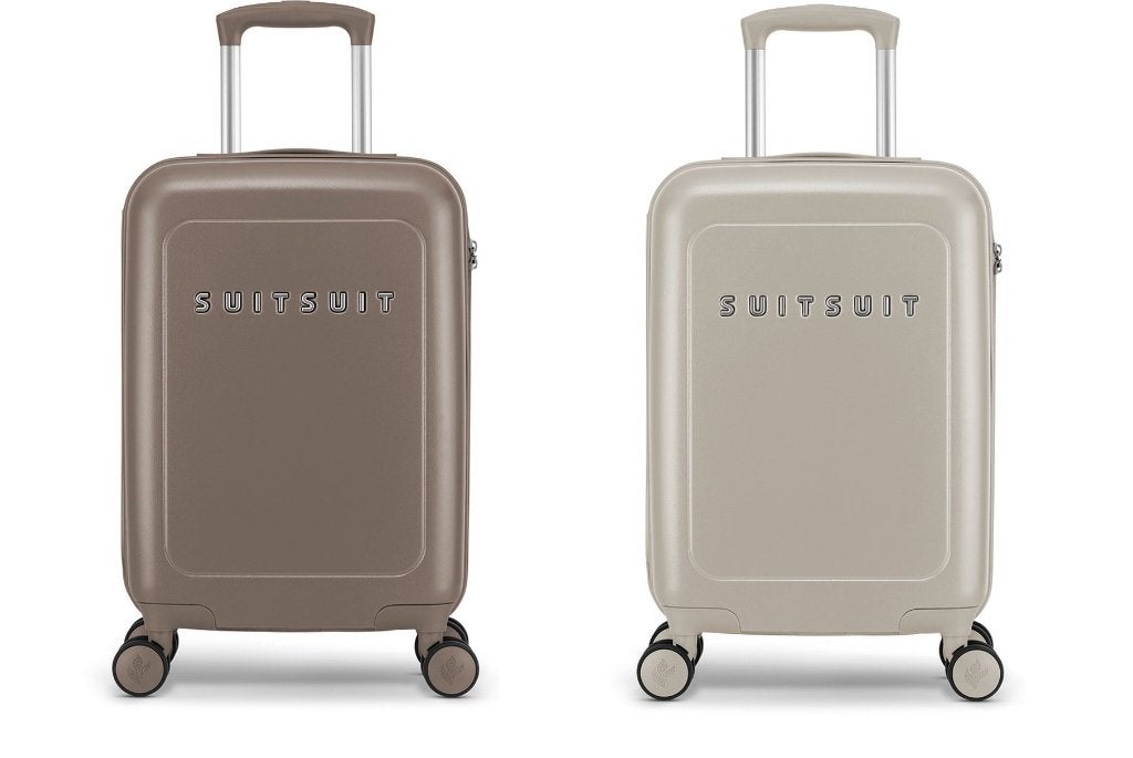 ✅ SUITSUIT koffer Handbagage Set 55 cm 2 Delig - NIEUW, Wieltjes, 50 tot 60 cm, Hard kunststof, Nieuw