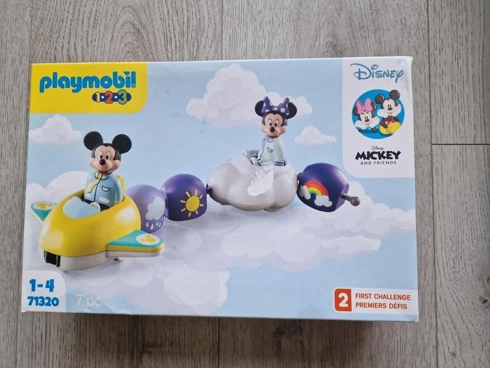 71320 Playmobil123 Mickey en Minnie wolken Disney playmobil, Kinderen en Baby's, Speelgoed | Playmobil, Ophalen of Verzenden, Nieuw