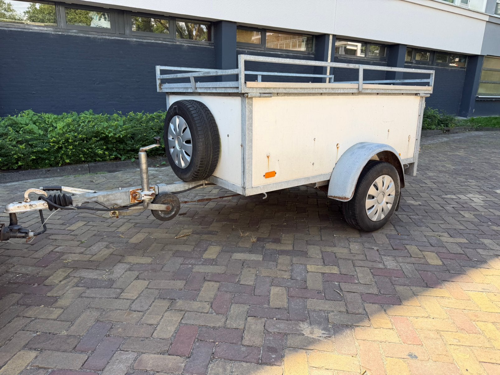 Bagagewagen goede staat. Houtwerk hard.!, Ophalen of Verzenden, Zo goed als nieuw