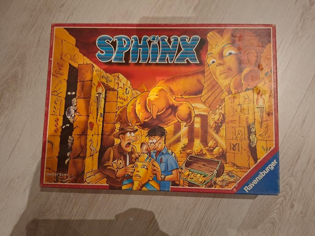 Ravensburger spel Sphinx (compleet), Drie of vier spelers, Ophalen of Verzenden, Gebruikt, Ravensburger