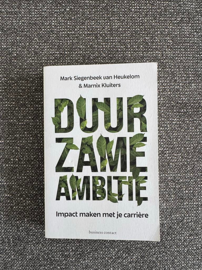 Duurzame Ambitie: Impact maken met je carrière - New, Ophalen of Verzenden, Zo goed als nieuw, Management