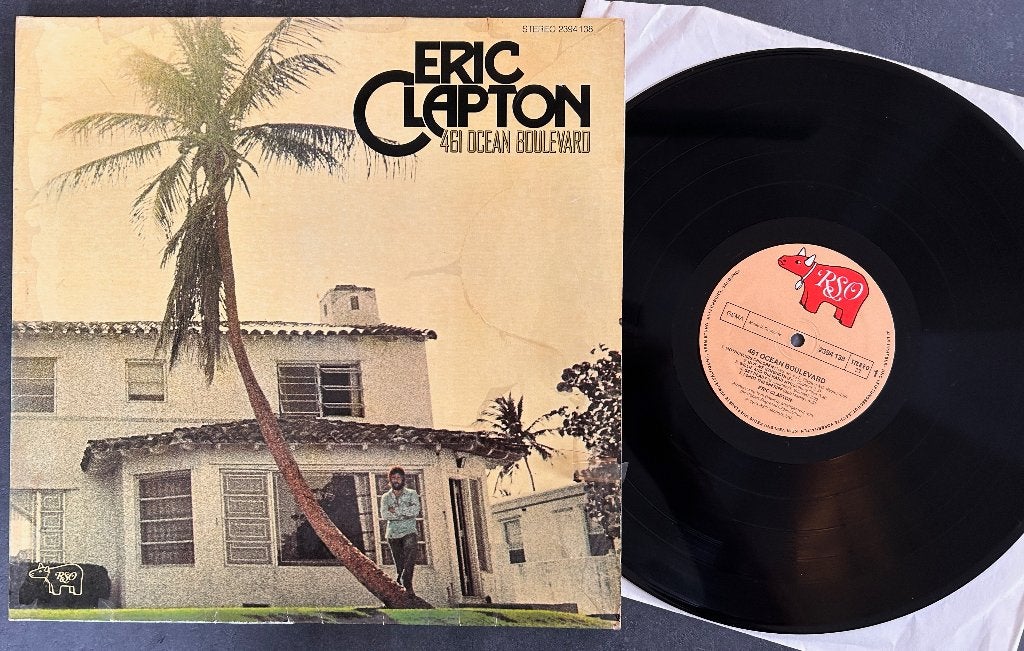 ERIC CLAPTON - 461 Ocean boulevard ( LP; VG+/VG+ ), LP, Gebruikt, Ophalen of Verzenden, 12 inch
