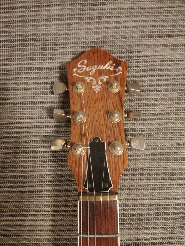 Foto 8 van Zeldzame vintage Suzuki Semi-Hollow jaren ’70 – ES-335 style