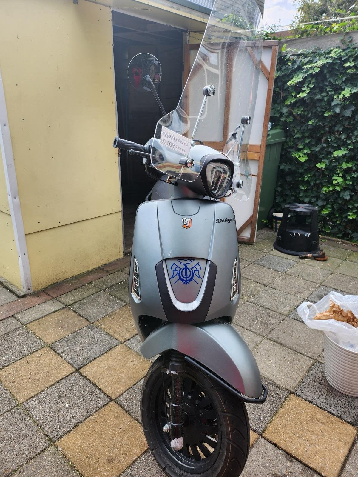 La Souris scooter met windscherm, Gebruikt, Benzine, Ophalen, Overige merken