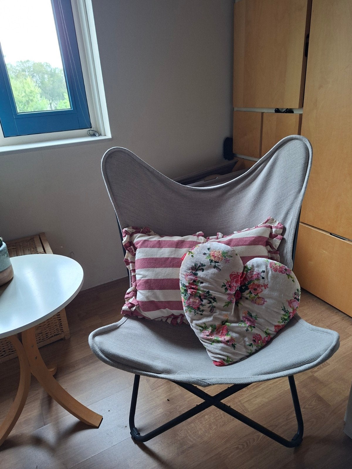 Vlinder stoelen, Huis en Inrichting, Ophalen, Gebruikt, Modern, Scandinavisch, Bohemian, 75 tot 100 cm
